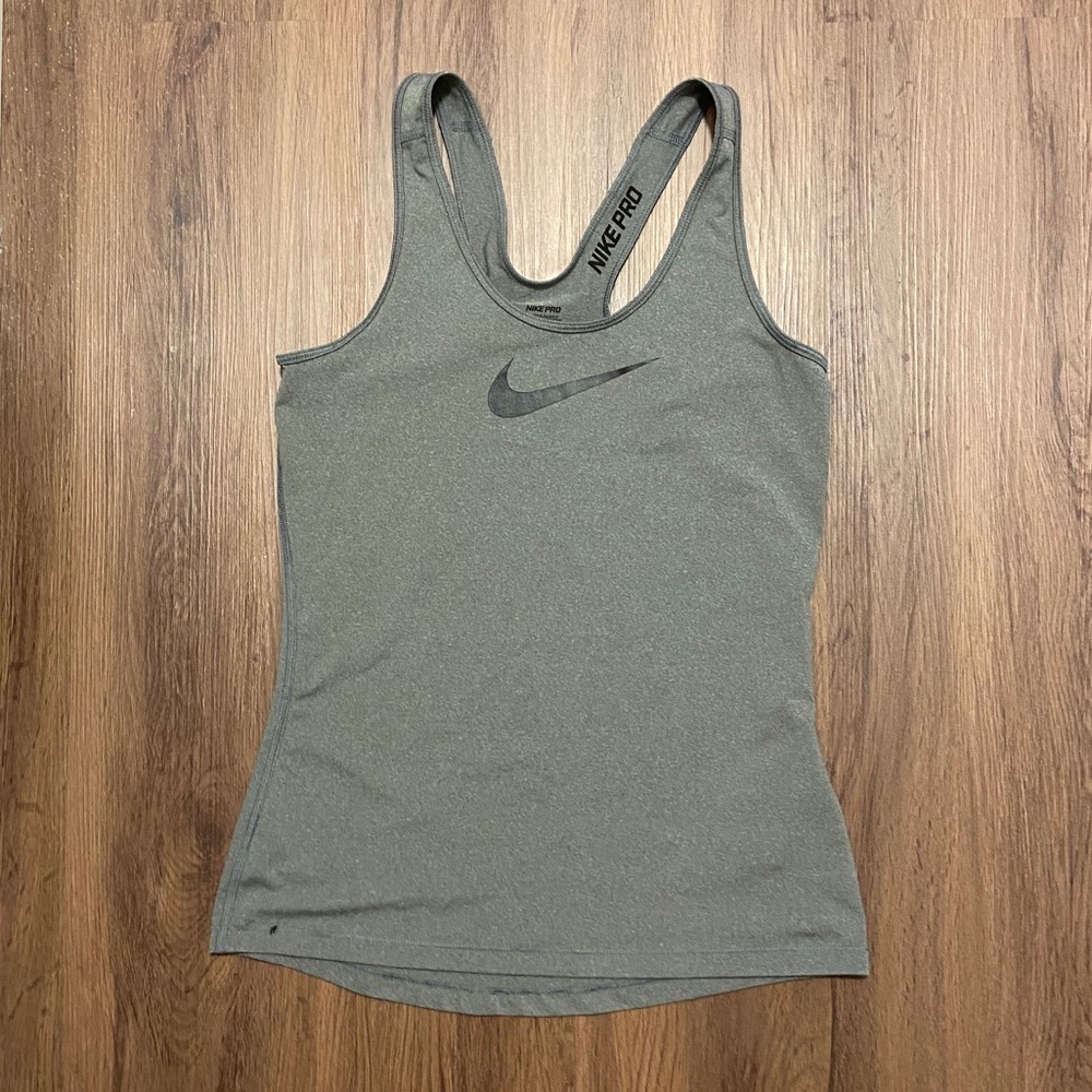 Nike Pro Grey Tank Top